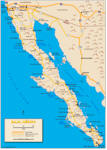 Baja California Complete Map