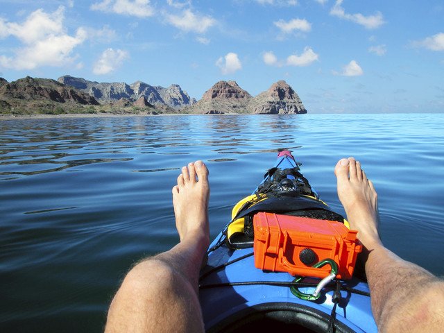 Kayaking Sea of Cortez